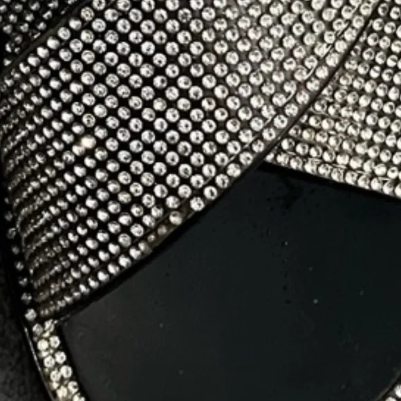 Clearance Sale🛍️Glaze Women's Elegant Black and Silver Sandals - Picture 6 of 6